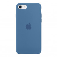 Чохол (copy) Silicone Case на Iphone SE 2020 Denim blue